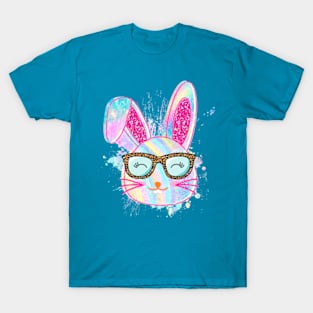 Colorful Easter Bunny T-Shirt